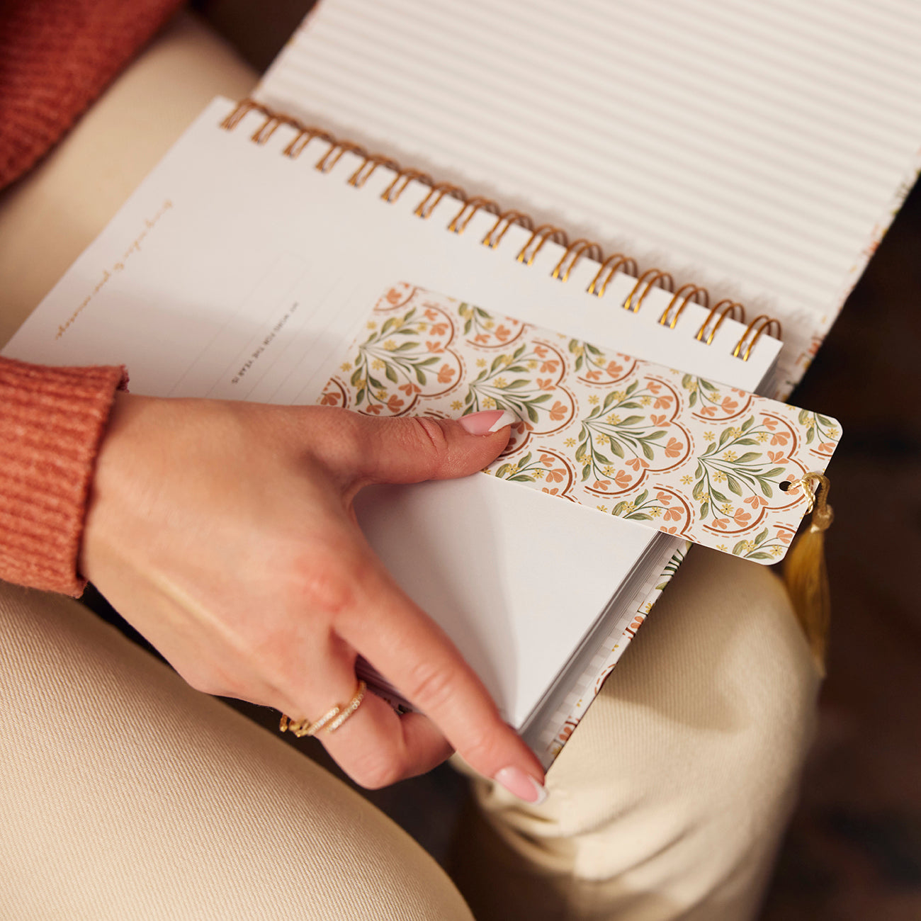 Bookmarker Petal Poetry