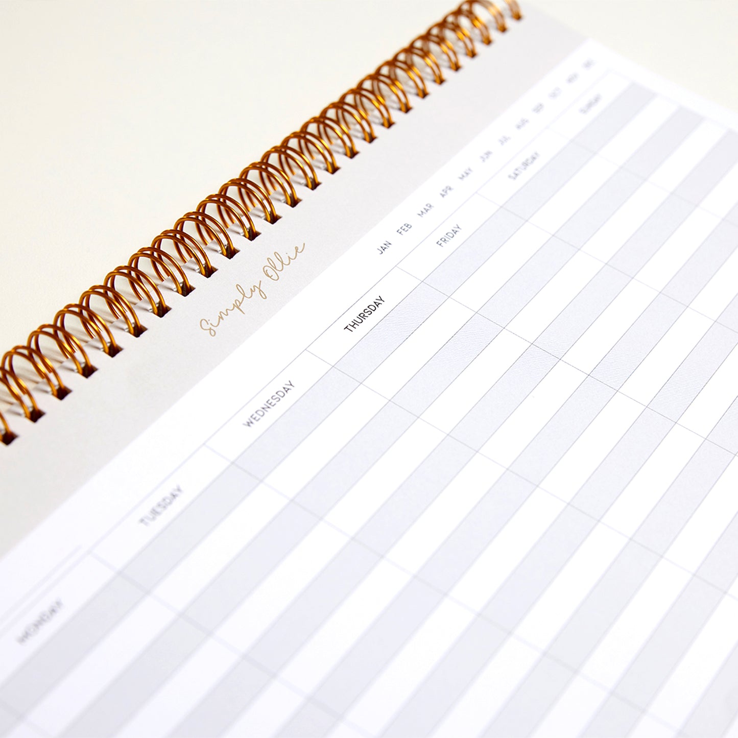 Stoni Nedeljni Planer, Serene Stripes