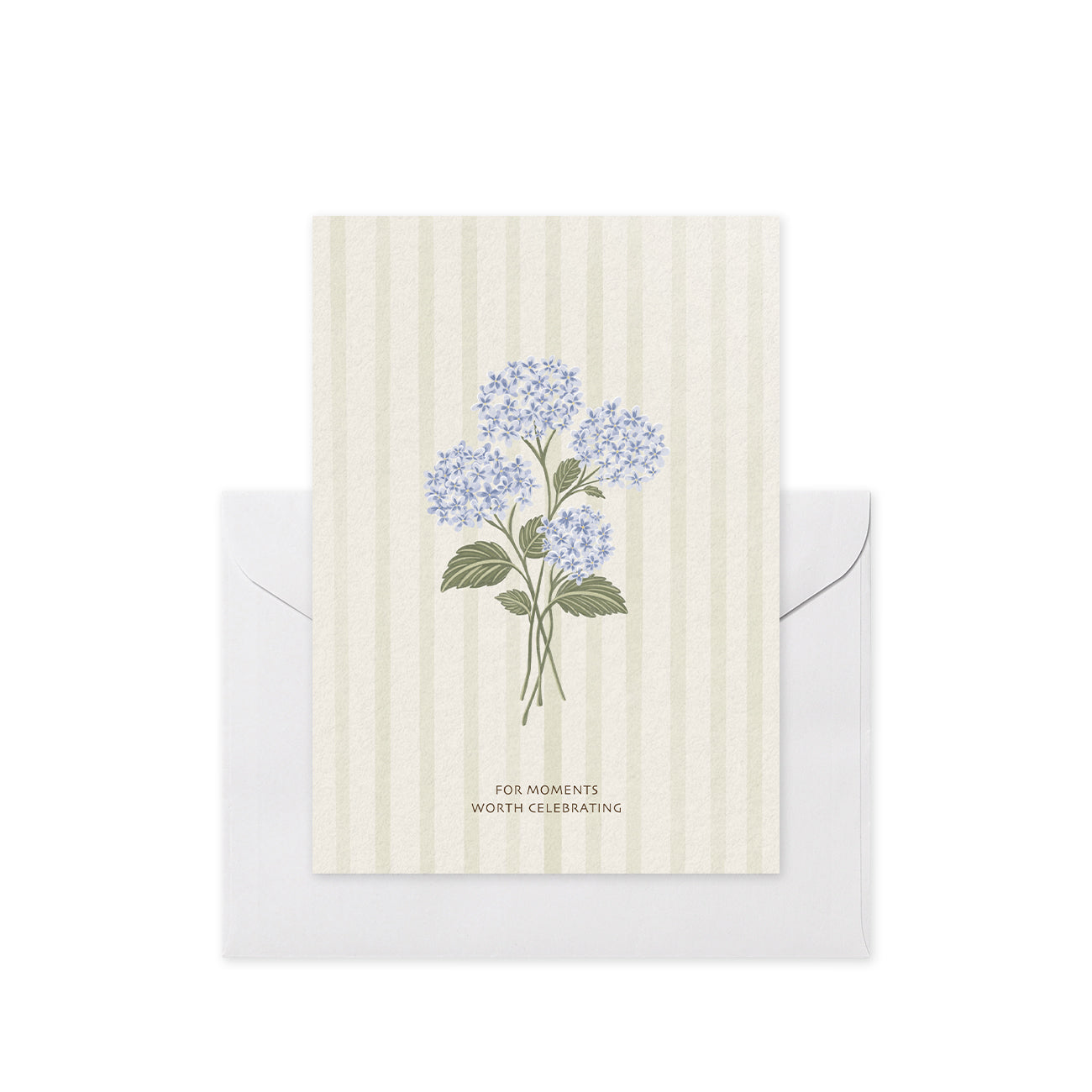 Čestitka, Blooming Hydrangea