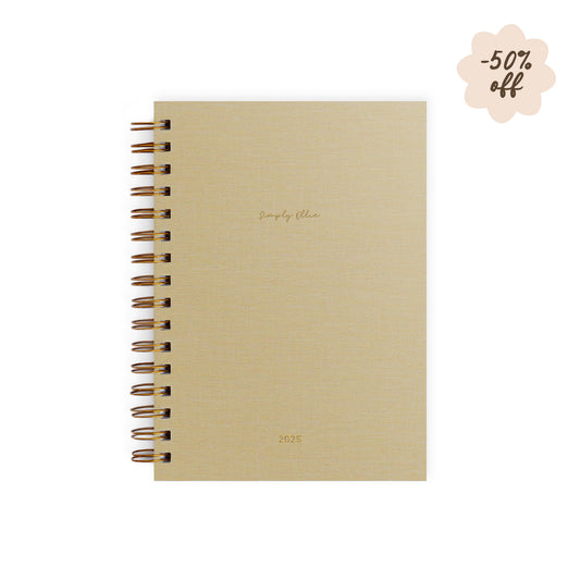 Nedeljni Planer 2025, Antique Gold