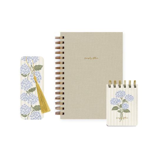 Set za planiranje, Blooming Hydrangea / Linen Whisper