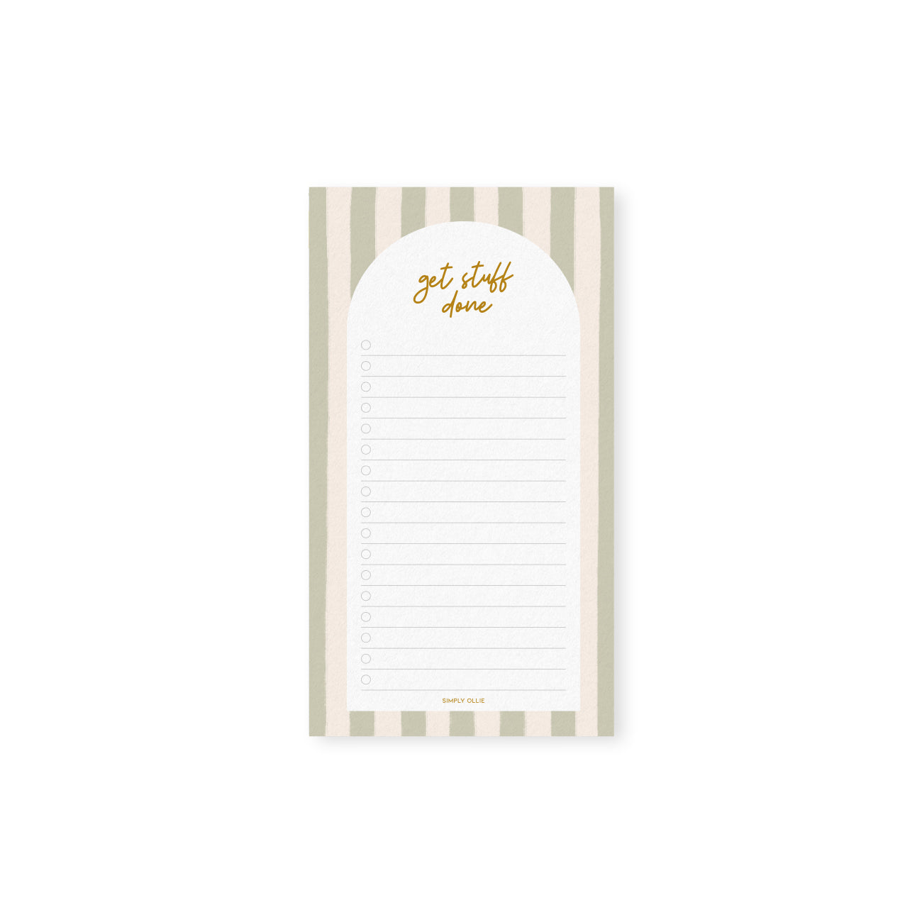 To-Do lista, Serene Stripes